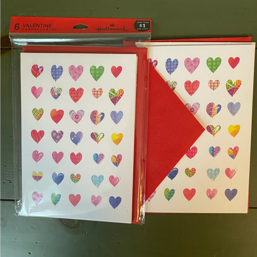 10 NWT Valentine Cards